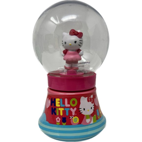 Sanrio Hello Kitty Bubble Bath Glitter Globe 8oz Removable Figure Collector Item - Picture 2 of 5